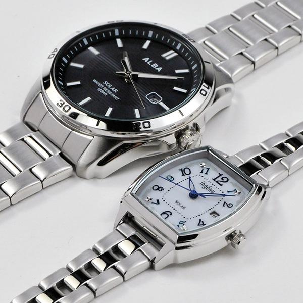 セイコー アルバ アンジェーヌ ペアウォッチ ソーラー SEIKO ALBA AQGD401-AHJD414 25.0 プレゼント 50代 40代 夫婦 50代 セイコー プレゼント 40代 夫婦 ブランド クリスマス
