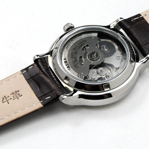 セイコー アルバ 腕時計 メンズ 機械式 ALBA AQHA019 11,0 5気圧防水