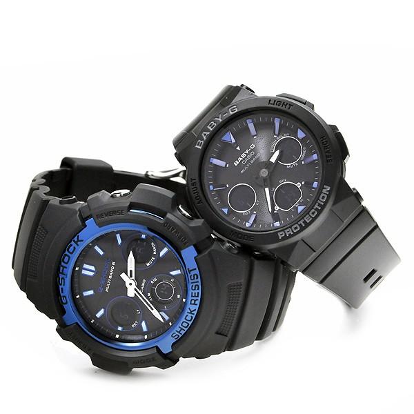 ペアウォッチ g-shock カシオ 電波ソーラー Gショック ベビーG AWG