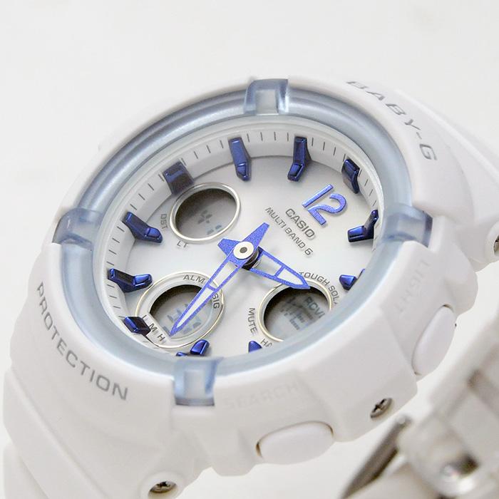 Basic（BABY-G） 電池交換不要 電波ソーラー レディース 腕時計 ベビー