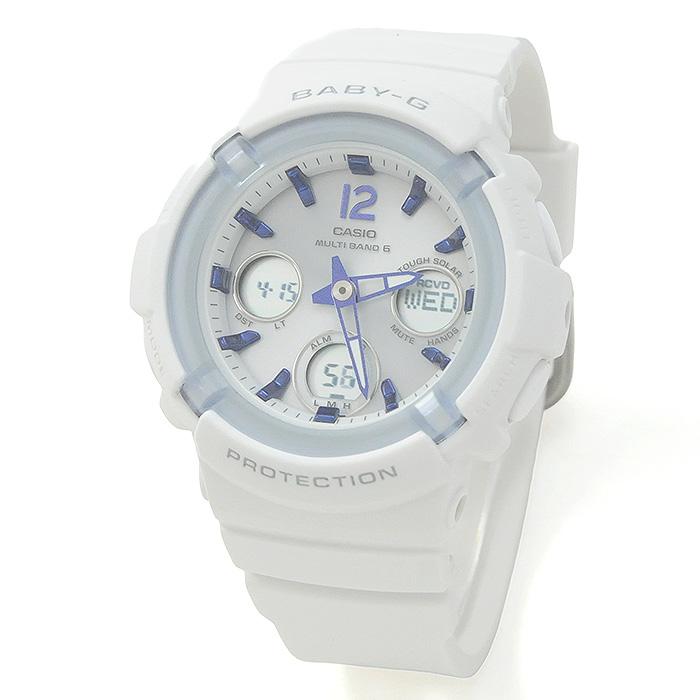 Basic（BABY-G） 電池交換不要 電波ソーラー レディース 腕時計 ベビー