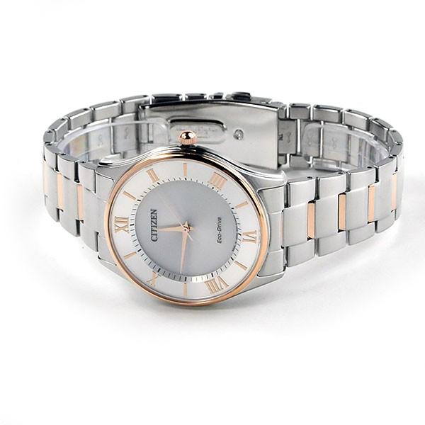 CITIZEN ペアウォッチ シルバー/ゴールド CITIZEN ペアウォッチ シチズン エコドライブ電波時計 薄型