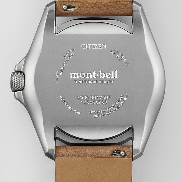 LAND ソーラー メンズ 腕時計 アナログ Mont-bell モンベル コラボ