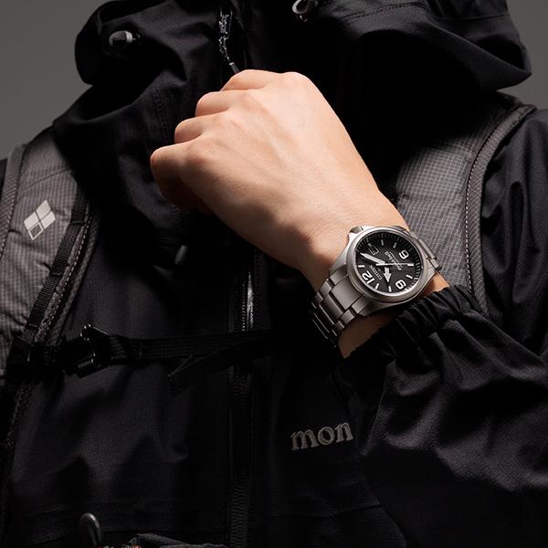 PROMASTER メンズ 腕時計 アナログ LAND Mont-bell コラボモデル