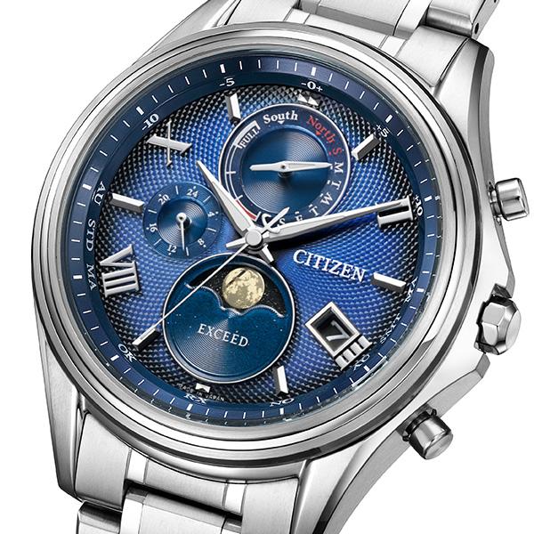 CITIZEN EXCEED シチズン 電波ソーラー ダイレクトフライト ムーン