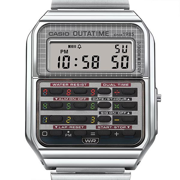 CASIO Collection メンズ 腕時計 デジタル 電卓機能付き Back to the