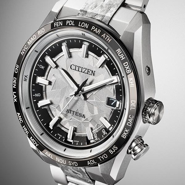 メンズ 腕時計 シチズン アテッサ 限定モデル ソーラー電波時計 チタン CITIZEN ATTESA CB0284-66A 170,0 2025年11月 エコドライブ 電波ソーラー時計の画像