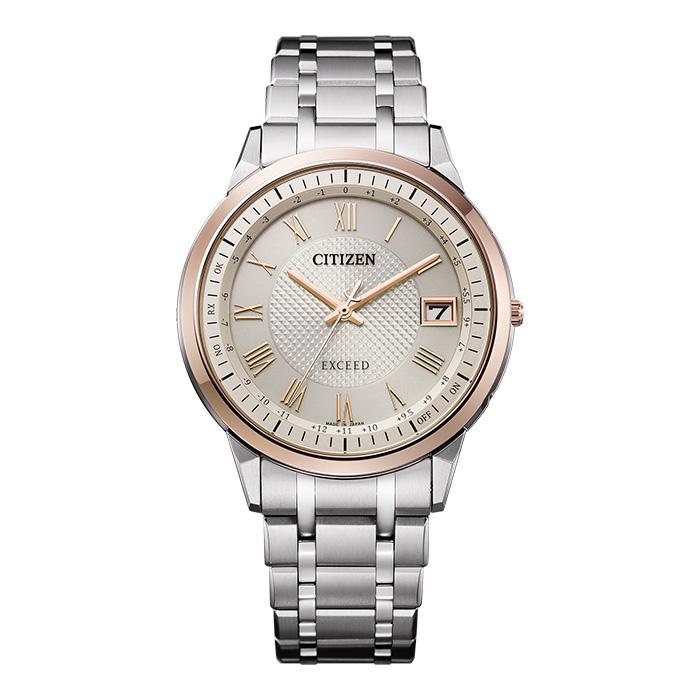 EXCEED(CITIZEN) CITIZEN EXCEED シチズン 電波ソーラー メンズ 腕時計