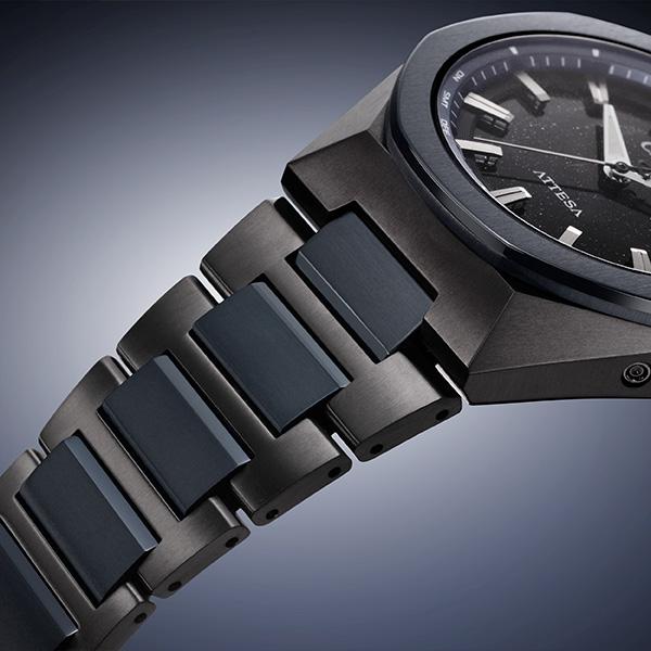 シチズン アテッサ メンズ 腕時計 ソーラー電波 エコドライブ 電波時計