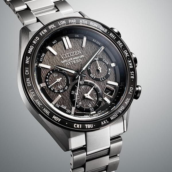 腕時計 メンズ シチズン エコドライブ クロノグラフ 電波ソーラー