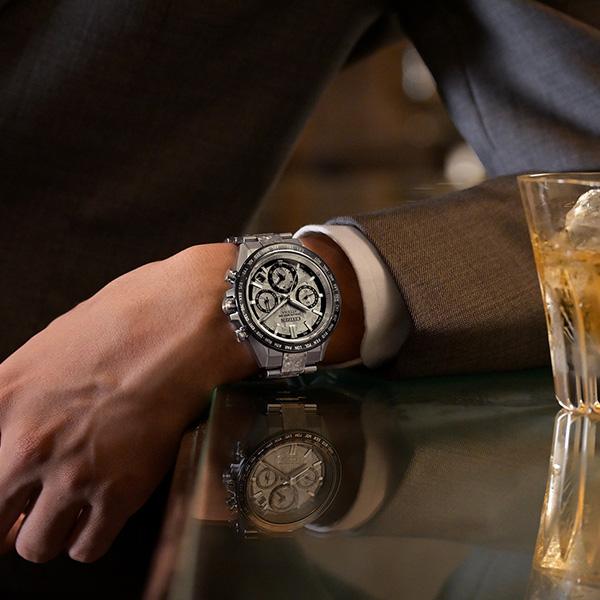 ACT Line メンズ 腕時計 シチズン アテッサ チタニウム CITIZEN ATTESA