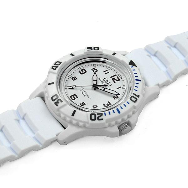 メンズ 腕時計 ソーラー  シチズン アナログ 旅行 シチズン時計 Q&Q  10気圧防水  電池交換不要 E02A-select  ウレタンベルト  ネコポス 配送 | Q&Q | 18