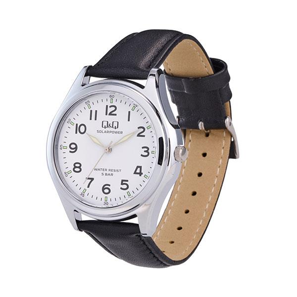 国内正規品 ソーラーウォッチ 42ミリサイズ アナログ時計 メンズサイズ 腕時計 シンプル 5気圧防水 [ネコポス配送] シチズン Q&Q E06A-select  ソーラー充電 | Q&Q | 06