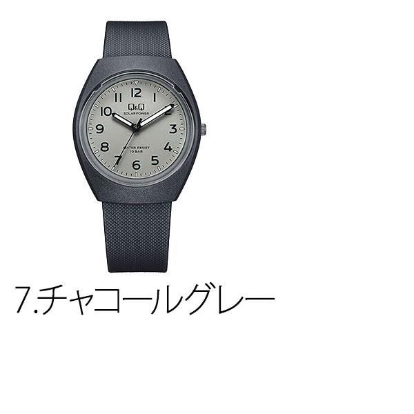 修学 旅行 ソーラー腕時計 ギフト プレゼント シチズン Q&Q レディース アナログ 軽量 見やすい 10気圧防水 電池交換不要 E11A ネコポス | Q&Q | 13