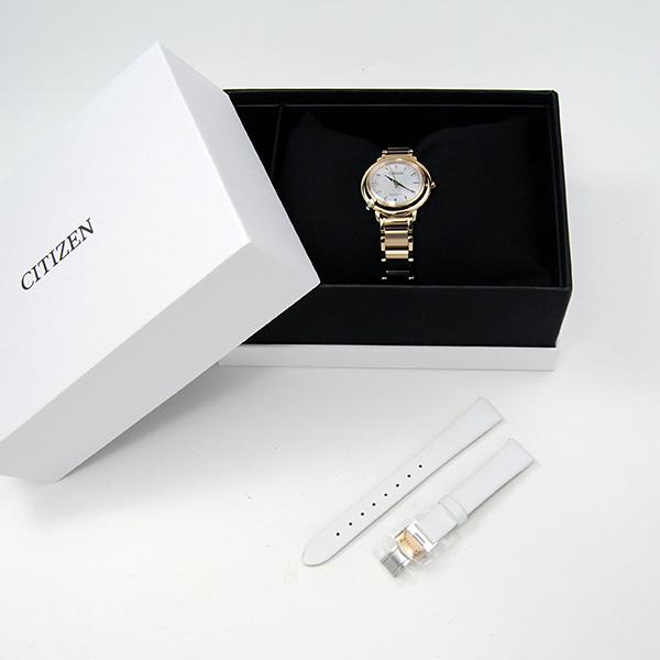 替えバンド付き シチズン エル ソーラー光発電 エコドライブ 腕時計