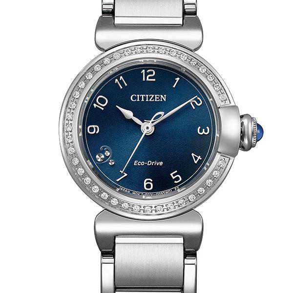 CITIZEN L シチズン エル エコドライブ 腕時計 レディース ネイビー