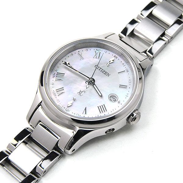 【クロス付】 クロスシー エコドライブ 電波時計 CITIZEN XC シチズン ソーラー電波 腕時計 レディース  ES9490-52D 90,0 2025年4月 hikari コレクションの画像