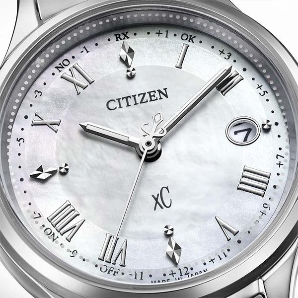 【クロス付】 クロスシー エコドライブ 電波時計 CITIZEN XC シチズン ソーラー電波 腕時計 レディース  ES9490-52D 90,0 2025年4月 hikari コレクションの画像