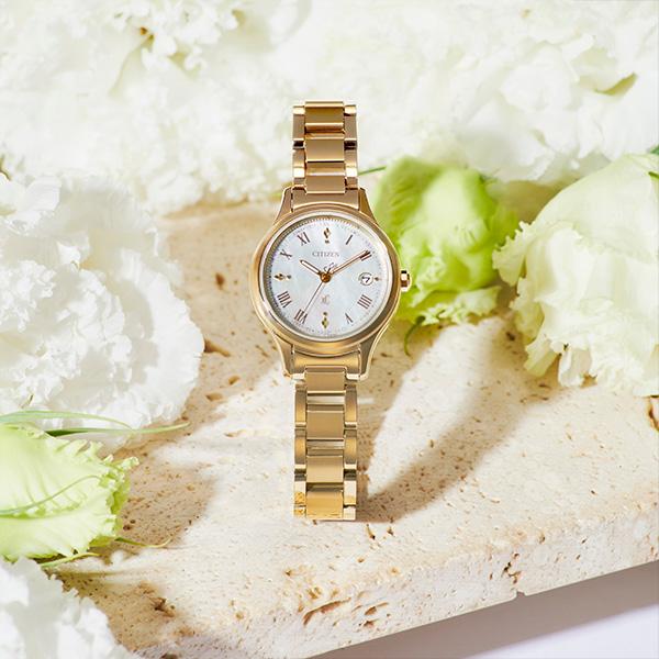 クロスシー エコドライブ 電波時計 腕時計 レディース CITIZEN XC