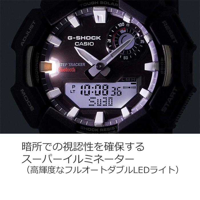G-SHOCK BASIC Bluetooth搭載 ライフログ機能 メンズ 腕時計 タフ