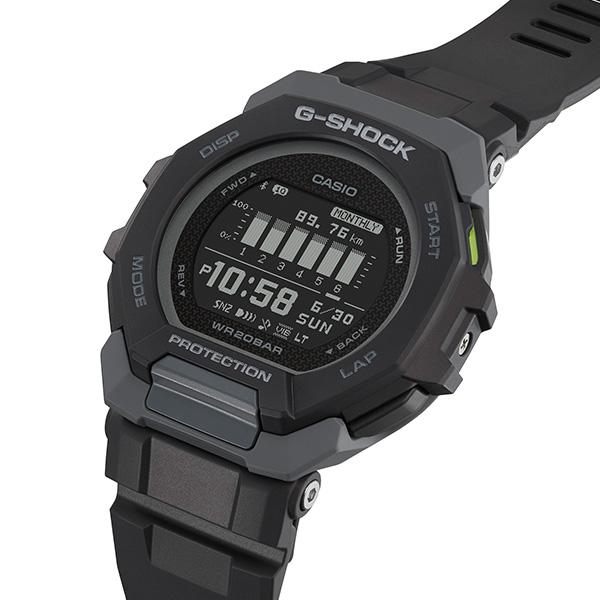 G-SHOCK BASIC G-SQUAD ステップトラッカー GBD-300-1JF 23,0 歩数計測