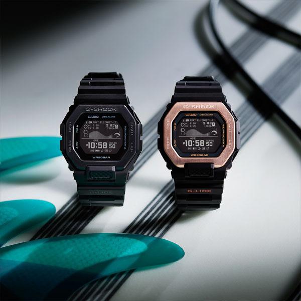 gショック g-shock  腕時計 メンズ CASIO カシオ G-LIDE GBX-100NS-1JF 24,0 タイドグラフ  サーフィン サーファー フルブラック   50代｜blessyou｜12