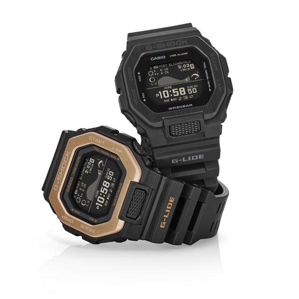 gショック g-shock 腕時計 メンズ CASIO カシオ G-LIDE GBX-100NS-1JF 24,0 タイドグラフ サーフィン  サーファー フルブラック 50代