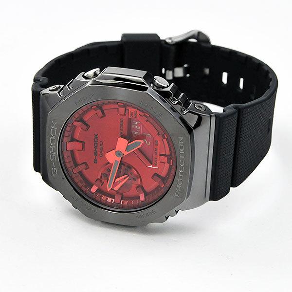 未使用】CASIO G-SHOCK GM-2100B-4AJF 赤文字盤 未使用】CASIO G