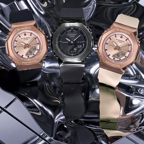 【未使用品】CASIO G-SHOCK GM-S2110PG ピンクゴールド GMS2110PG-4A | G-SHOCK ANALOG-DIGITAL Pink gold | CASIO