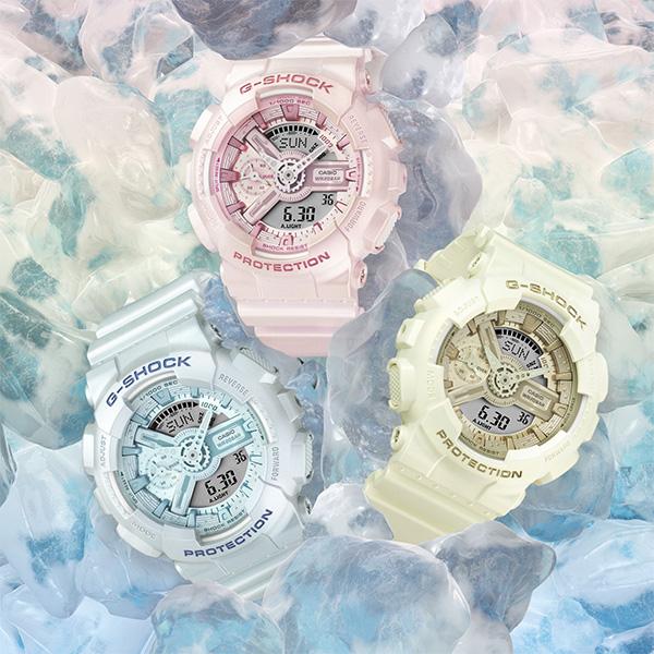 G-SHOCK BASIC Gショック Silky tone colors 2024年10月 GMA-S110ST