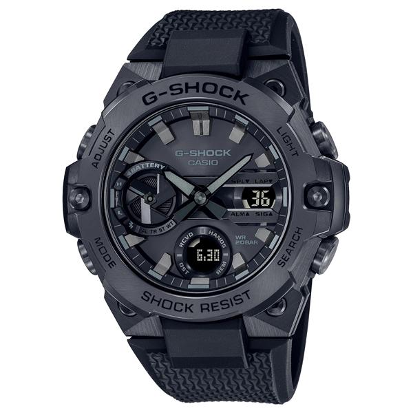 G-SHOCK Gショック ソーラー 腕時計 メンズ CASIO カシオ 2023年5月 G-STEEL GST-B400BB-1AJF 52,0 スマートフォンリンク G-STEEL｜blessyou｜02