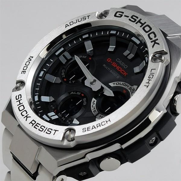 gショック g-shock 電波ソーラー メンズ腕時計 腕時計 メンズ  カシオ腕時計 時計 電波ソーラー腕時計  GST-W110D-1AJF  450 プレゼント｜blessyou｜05