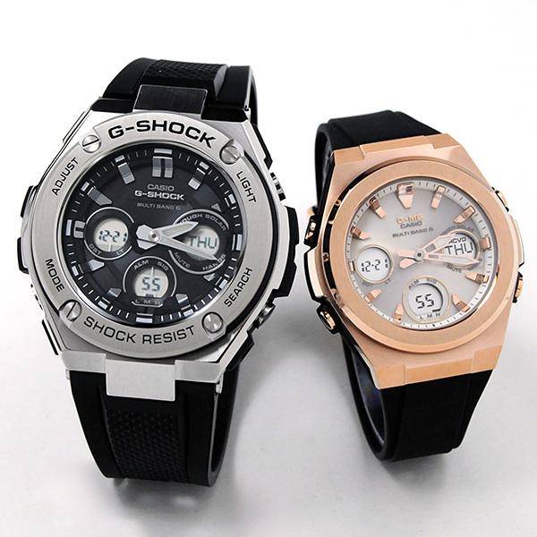 G-STEEL ペアウォッチ gショック ソーラー 電波 G-shock & Baby G-STEEL ペアウォッチ gショック ソーラー 電波 G-shock & Baby