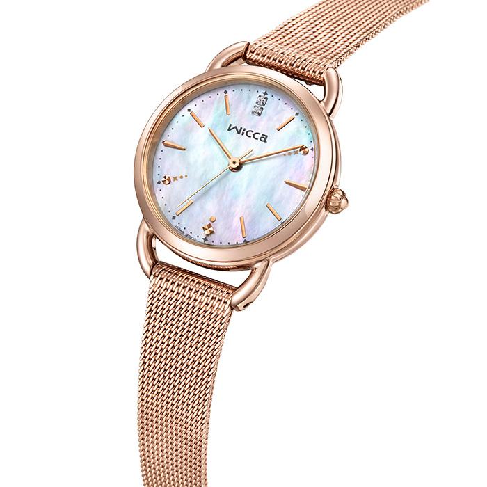 wicca（ウィッカ） ソーラー シチズン レディース 腕時計 CITIZEN