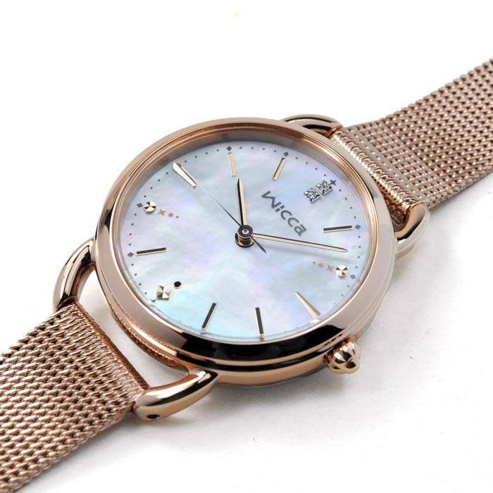 wicca（ウィッカ） ソーラー シチズン レディース 腕時計 CITIZEN