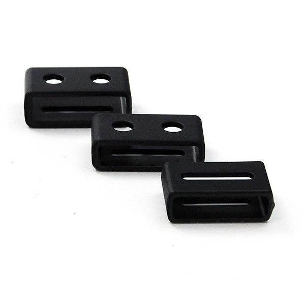 時計バンド補修部品 ラバー ループ ウレタン樹脂バンド用補修管 ブラック 遊環 ユウカン 遊革 ユウカク ベルトループ ネコポス配送 プレゼント | CASIO | 02