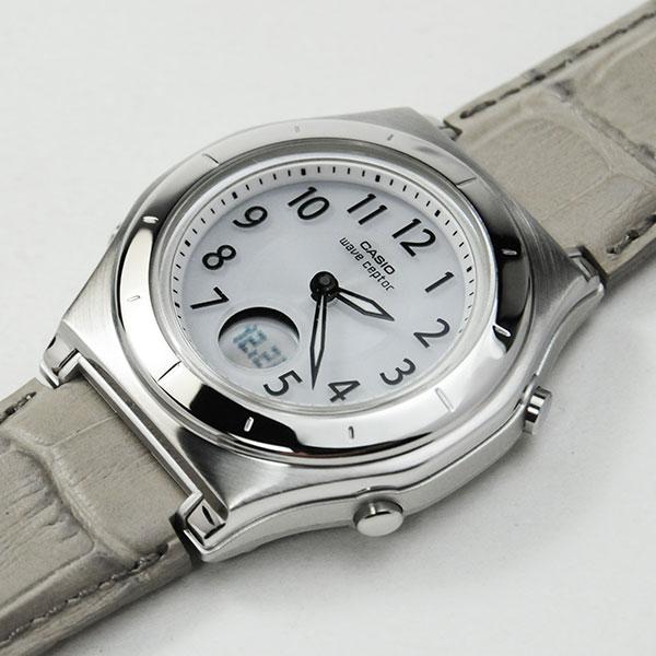 WAVE（CASIO） ソーラー電波時計 LWA-M145L皮革バンドシリーズselect