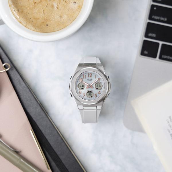 CASIO BABY-G カシオ ソーラー電波 腕時計 レディース ベビーG 2023年10月 MSG-W610-7AJF 30，0 gショックレディース レディース