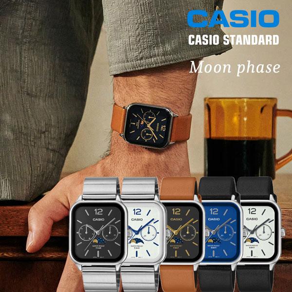 CASIO Collection 国内正規品 カシオ ムーンフェイズ 腕時計 メンズ