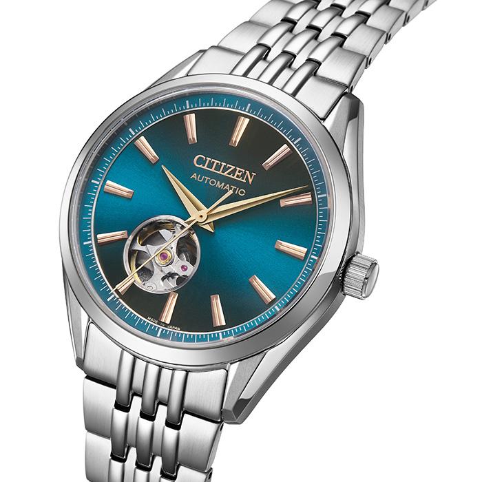 CITIZEN COLLECTION クラシックオープンハート 自動巻 腕時計 メンズ
