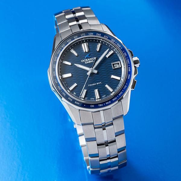 Manta（OCEANUS） casio オシアナス 腕時計 電波ソーラー 時計 日本製
