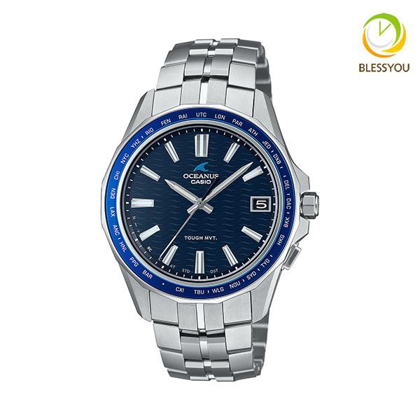 Manta（OCEANUS） casio オシアナス 腕時計 電波ソーラー 時計 日本製