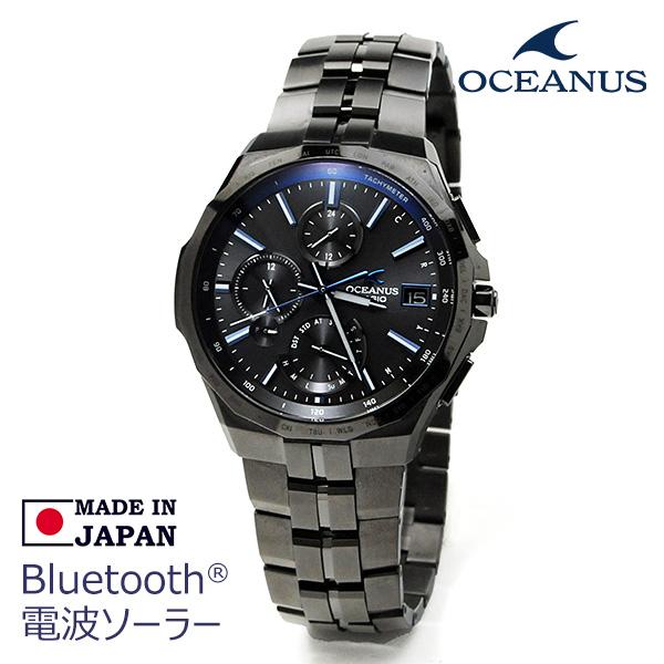 Manta（OCEANUS） casio オシアナス 腕時計 メンズ 電波ソーラー