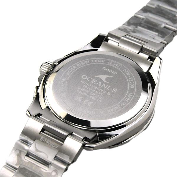 casio オシアナス 腕時計 メンズ 電波ソーラー 時計 日本製  OCW-T2600-2A3JF 100.0｜blessyou｜05