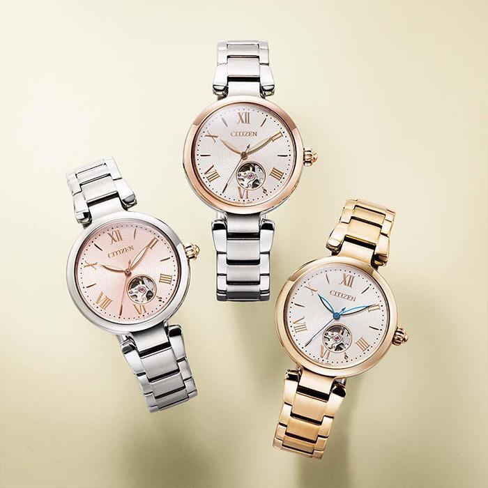 シチズンコレクション レディース 機械式 メカニカル 腕時計 PR1054-59a 57,0 2026年6月 CITIZEN COLLECTIONの画像