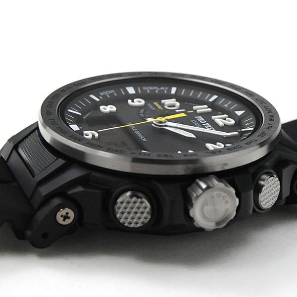 プロトレック 電波ソーラー カシオ 腕時計 メンズ  PRW-51Y-1JF 54,0  気圧計 高度計 CASIO PRO TREK｜blessyou｜05
