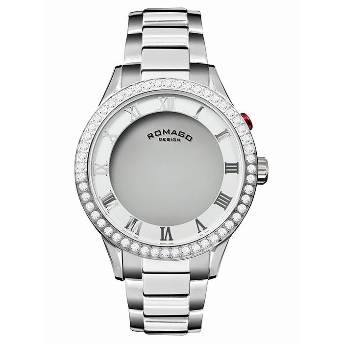 ROMAGO☆WATCH☆ホワイトラバー未使用品 ロマゴ ROMAGO 限定モデル 西内まりや着用モデルの新色 腕時計