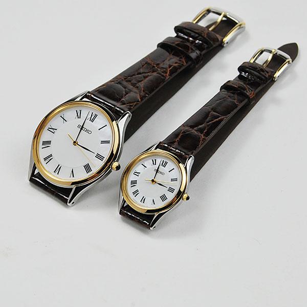 DOLCE ＆ EXCELINE ペアウォッチ カップル 夫婦 セイコー 薄型ペア