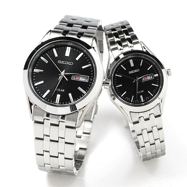 SEIKO ペアウォッチ セイコー セレクション ソーラー black day SEIKO ペアウォッチ セイコー セレクション ソーラー black day