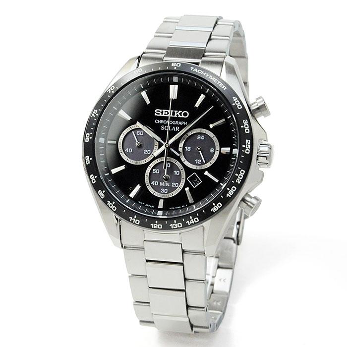 SEIKO クロノグラフ 腕時計 SEIKO（セイコー） ソーラー クロノグラフ SBPY185 [47,0